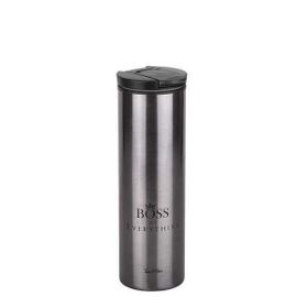 Tantitoni GINGER DFY-ST12P-F Füme Boss 440 ml Yazılı Kahve Bardağı