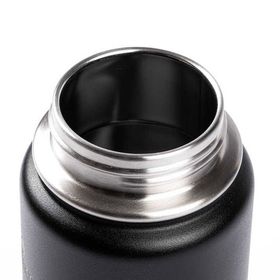 Tantitoni Haers Siyah Rose Gold 500 ml Çift Katmanlı Tutacaklı Paslanmaz Çelik Termos