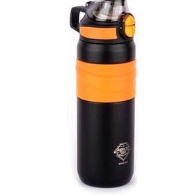 Tantitoni Okadi Siyah Pipetli 560 ml Paslanmaz Çelik Termos