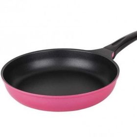 Tantitoni Pembe 28 cm Döküm Yanmaz Yapışmaz Kaplamalı Tava