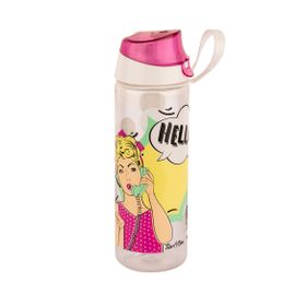Tantitoni Plastik Popart Hello Desenli 750 ml Su Şişesi