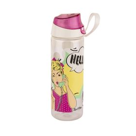 Tantitoni Plastik Popart Hello Desenli 750 ml Su Şişesi