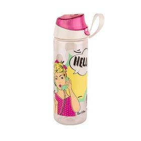 Tantitoni Plastik Popart Hello Desenli 750 ml Su Şişesi