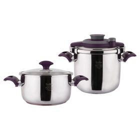 Tantitoni Powercook Mor 4 lt.+7 lt. Düdüklü Tencere