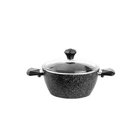 Tantitoni Siyah Gemme Granit 18 cm Derin Tencere