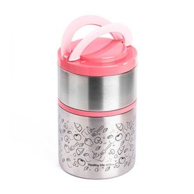 Tantitoni Tedemei Pembe 2 Katlı 930 ml Termos