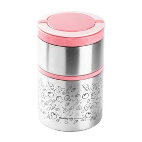 Tantitoni Tedemei Pembe 2 Katlı 930 ml Termos