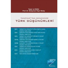 Tanzimat’tan Günümüze Türk Düşünürleri 7 Cilt - 8 Kitap - Ali Utku Abdullah Uçman Abdülkadir İlgen Ahmet Güner Sayar Ali Coşkun Ayhan Bıçak Bayram Ali Çetinkaya Bedri Gencer Beşir Ayvazoğlu Can Karaböcek David Grünberg Emrullah Kılıç Fatma Odabaşı Fazlı
