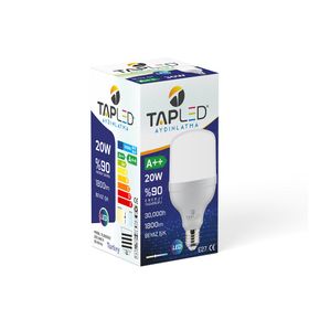 Tapled Aydınlatma 20 Watt Torch %90 Enerji Tasarruflu Beyaz Işıklı Ampul