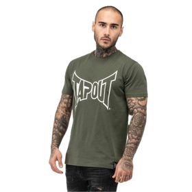 Tapout Lifestyle Zeytin Ekru Basic Tee Erkek T-shirt