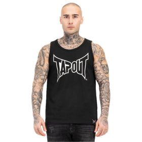 Tapout Tipton Singlet Beyaz Siyah Erkek T-shirt