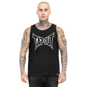 Tapout Tipton Singlet Beyaz Siyah Erkek T-shirt