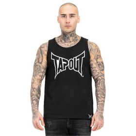 Tapout Tipton Singlet Beyaz Siyah Erkek T-shirt