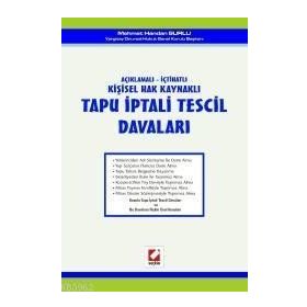 Tapu İptali Tescil Davaları - Mehmet Handan Surlu