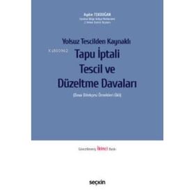 Tapu İptali Tescil ve Düzeltme Davaları - Aydın Tekdoğan