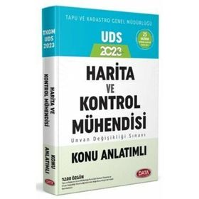 Tapu ve Kadastro Genel Müdürlüğü Harita ve Kontrol Mühendisi Unvan Değişikliği Sınavı Konu Anlatımı - Data Yayınları