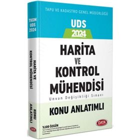 Tapu ve Kadastro Genel Müdürlüğü Harita ve Kontrol Mühendisi Unvan Değişikliği Sınavı Konu Anlatımı - Data Yayınları