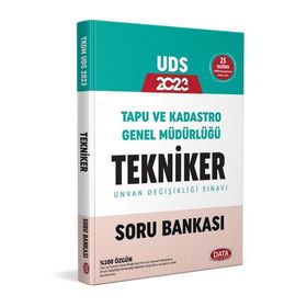 Tapu ve Kadastro Genel Müdürlüğü UDS Tekniker Soru Bankası - Data Yayınları