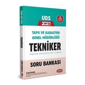 Tapu ve Kadastro Genel Müdürlüğü UDS Tekniker Soru Bankası - Data Yayınları