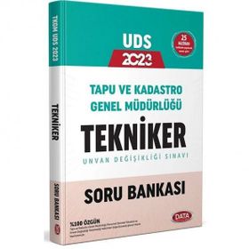 Tapu ve Kadastro Genel Müdürlüğü UDS Tekniker Soru Bankası - Data Yayınları