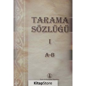 Tarama Sözlüğü - 8 Cilt Takım - Heyet-Kurul-Komisyon
