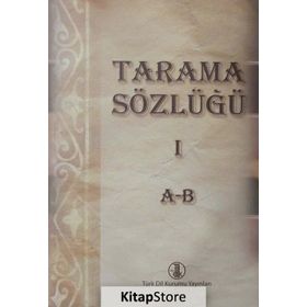 Tarama Sözlüğü - 8 Cilt Takım - Heyet-Kurul-Komisyon