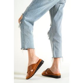 Taran Della Çapraz Comfort Terlik