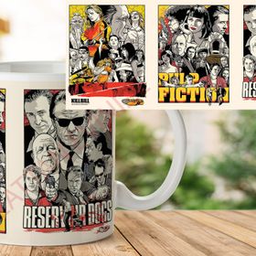 Tarantino Filmler Baskılı Kupa