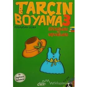 Tarçın Boyama 3 Giysiler ve Eşyalar - kollektif