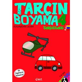 Tarçın Boyama 4 Taşıtlar - kollektif