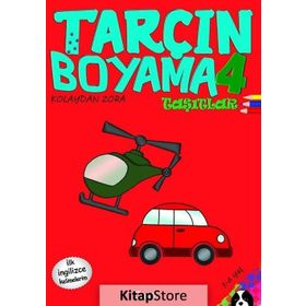 Tarçın Boyama 4 Taşıtlar - kollektif