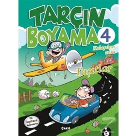 Tarçın Boyama 4 Taşıtlar - kollektif