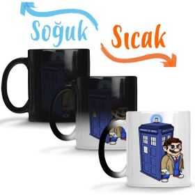 Tardis Doctor Who Porselen Kupa Bardak