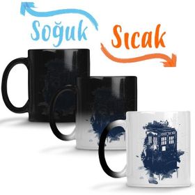 Tardis Doctor Who Porselen Kupa Bardak