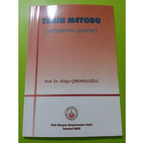 Tarih Metodu (Araştırma-Yazma) - Gülçin Çandarlıoğlu
