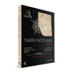 Tarih Notları 2017 - Şehriban Ercan