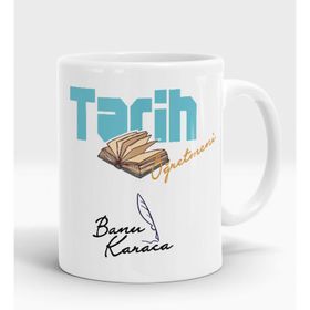 Tarih Öğretmeni Tasarımlı Kupa Bardak