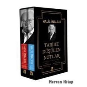 Tarihe Düşülen Notlar 2 Cilt Takım Kutulu - Halil İnalcık