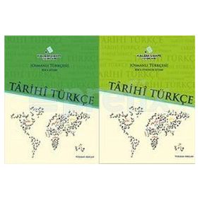 Tarihi Türkçe - Osmanlı Türkçesi Rik'a Ders ve Rik'a Etkinlik 2 Kitap Takım - Yeşil - Kolektif