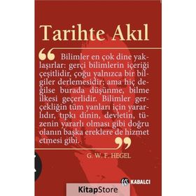 TARIHTE AKIL - GEORG WILHELM FRIEDRICH HEGEL