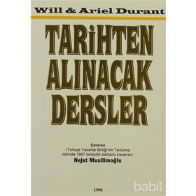 TARIHTEN ALINACAK DERSLER - WILL ARIEL DURANT