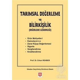 Tarımsal Değerleme ve Bilirkişilik - Erkan Rehber