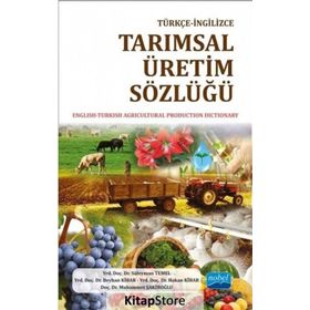 Tarımsal Üretim Sözlüğü - Türkçe - İngilizce - Süleyman Temel