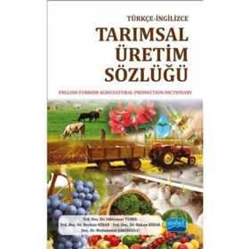 Tarımsal Üretim Sözlüğü - Türkçe - İngilizce - Süleyman Temel