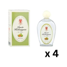 Tariş 4x200 ml Cam Şişe İncir Kolonyası
