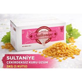 Tariş 5 kg Sultaniye Çekirdeksiz Kuru Üzüm