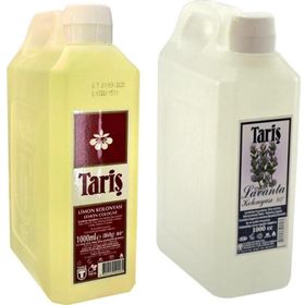 Tariş 80 Derece 1 lt Limon + 80 Derece 1 lt Lavanta Kolonyası