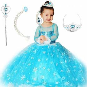 Tarlatanlı Frozen Elsa Kostümü