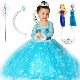 Tarlatanlı Frozen Elsa Kostümü