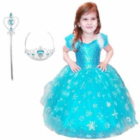 Tarlatanlı Frozen Elsa Kostümü